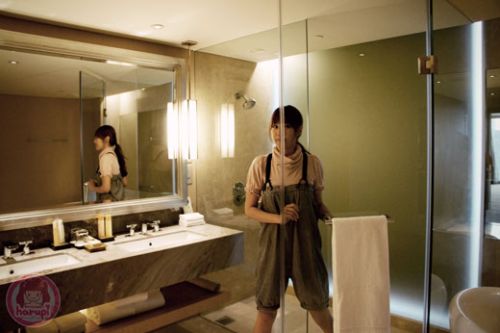 Marina Bay Sands Horizon Deluxe - shower room