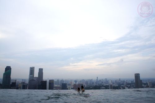 Marina Bay Sands hotel - Skypool, Skypark