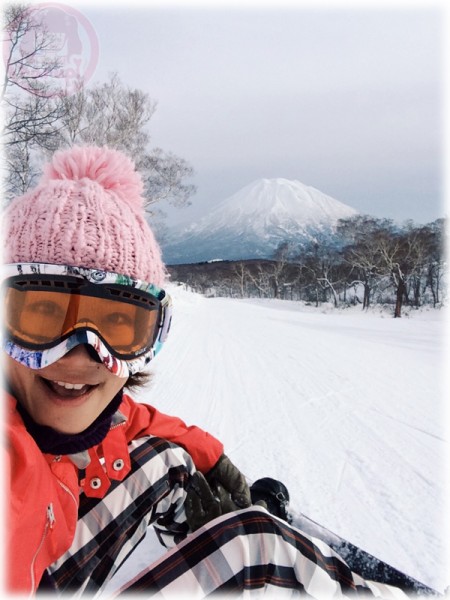 Snowboarding on Silver Dream course