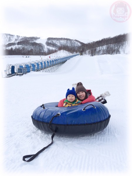 Tubing with Little-big-boss