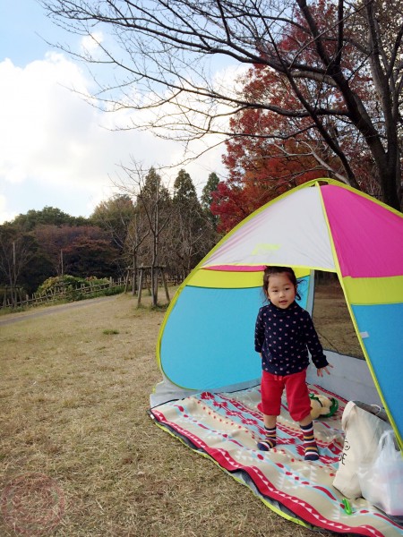 Picnic with a tent!