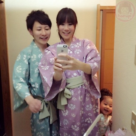 Wefie-ing our Yukata