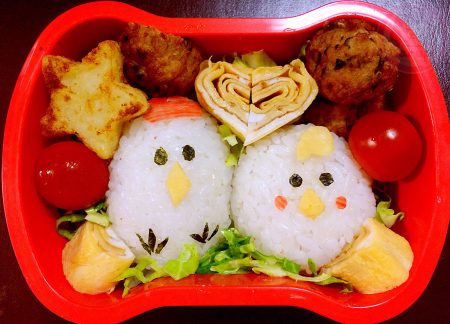 The hen and chick lunchbox 鶏親子弁当