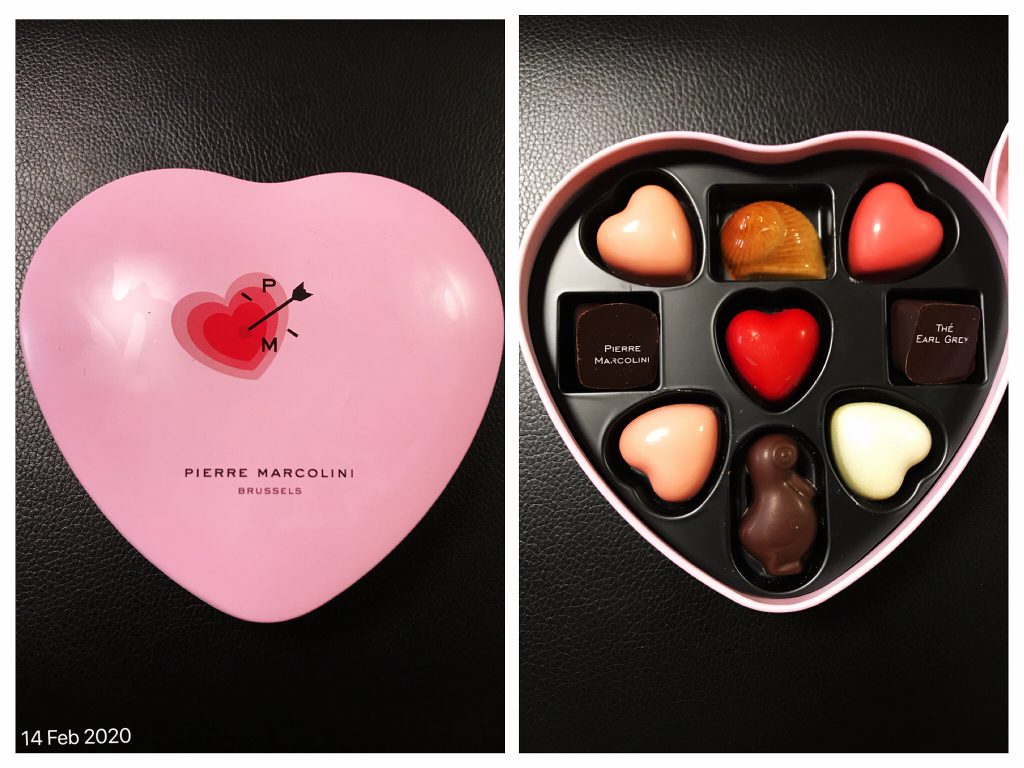 My Valentine’s chocolates